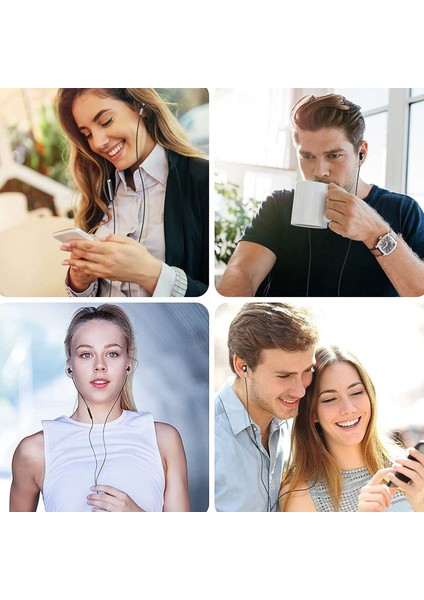 USB C Kulaklıklar Mikrofon ve Hacim Kontrolü ile Kulak Içi Kulaklık Samsung S22 S21 S20 Fe A53 Için C Tipi Kulaklıklar (Yurt Dışından) fırsatları