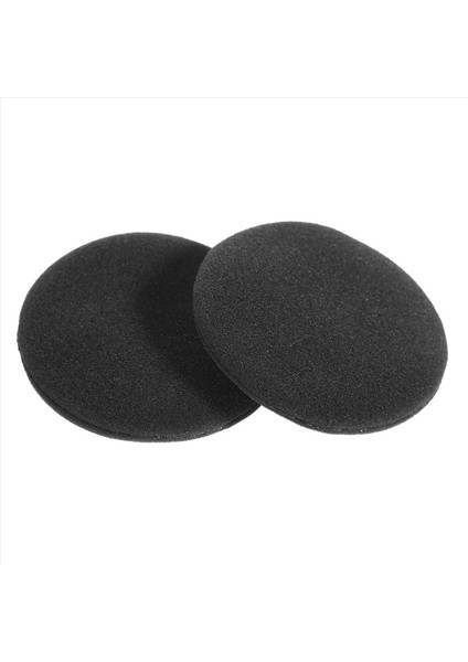 24 Çifti 60MM Yedek Kulak Köpük Kulaklık Pedi Kulaklık Siyahı Için (Yurt Dışından) modelleri