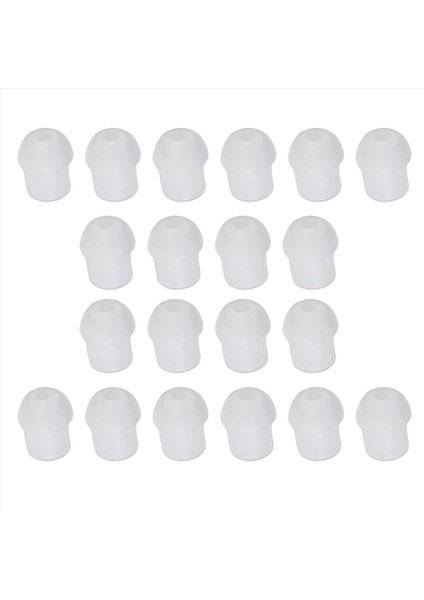 20PCS Silikon Kulak Içi Kulaklıklar Radyo Kulak Seti Için Kulak Kulak Tomurcuğu (Yurt Dışından)