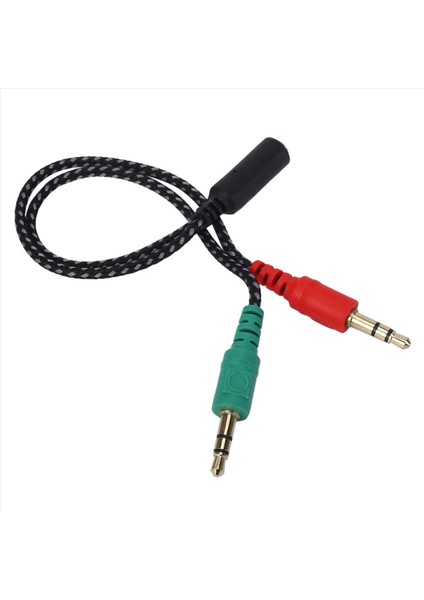 Bilgisayar Için 4x Kulaklık Ayırıcı Pc Ses ve Mikrofon Için Kulaklık Adaptörü 3 5mm Dişi Ila Çift 3 5 mm Erkek (Yurt Dışından) fiyatları