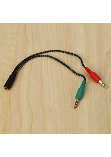 Bilgisayar Için 4x Kulaklık Ayırıcı Pc Ses ve Mikrofon Için Kulaklık Adaptörü 3 5mm Dişi Ila Çift 3 5 mm Erkek (Yurt Dışından) indirimleri