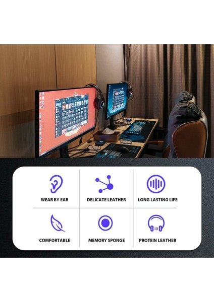 Yumuşak Pu Earpad Köpük Kulak Pedleri Akg Için Sony Için Yastıklar Philips Kulaklıkları Için 70MM (Yurt Dışından) modelleri