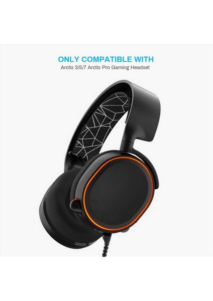 2x Yedek Sesli Kulaklık Kablosu Steelseries Arctis 7 5 3 Pro Kablosuz Oyun Kulaklıkları 4 9ft Kablo (Yurt Dışından) fiyatları
