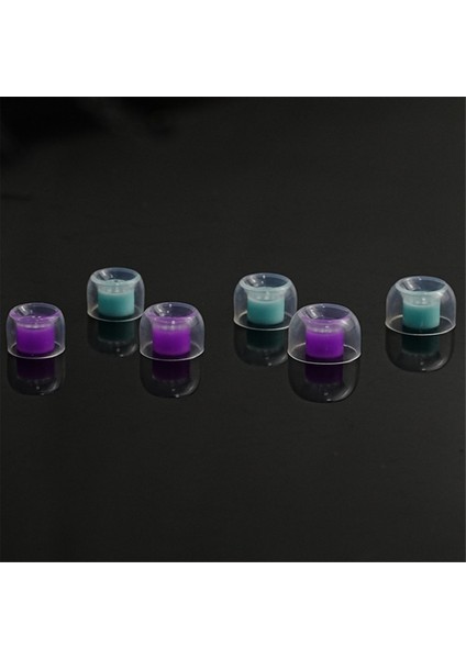 Kulak Içi Silikon Değiştirilebilir Kulak Uçları 3 Çift M Boyutlu Kablolu Kulaklık Aksesuarları Için Yumuşak ve Rahat Mor (Yurt Dışından) indirimleri