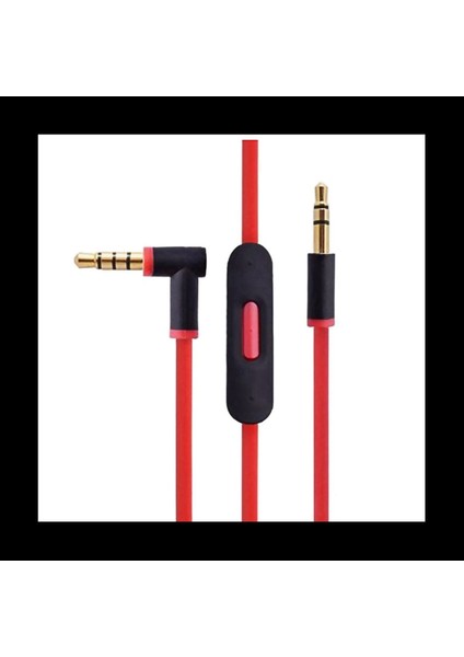 Stüdyo/mixr/solo/wireless/pro Için Satır Mikrofonlu Dr Dre Kulaklıklar Tarafından 2x Yedek Ses Kablosu (Yurt Dışından)