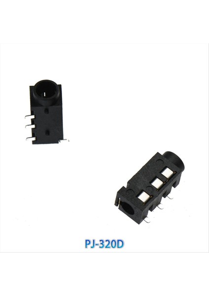 100PCS PJ320B 3 5mm Kulaklık Ses Soketi 3/4pins Ses Arayüzü Dıp/smd (Yurt Dışından) fiyatları