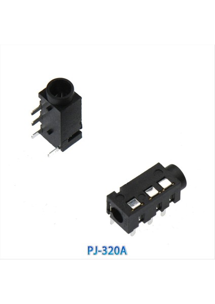 100PCS PJ320B 3 5mm Kulaklık Ses Soketi 3/4pins Ses Arayüzü Dıp/smd (Yurt Dışından) indirimleri