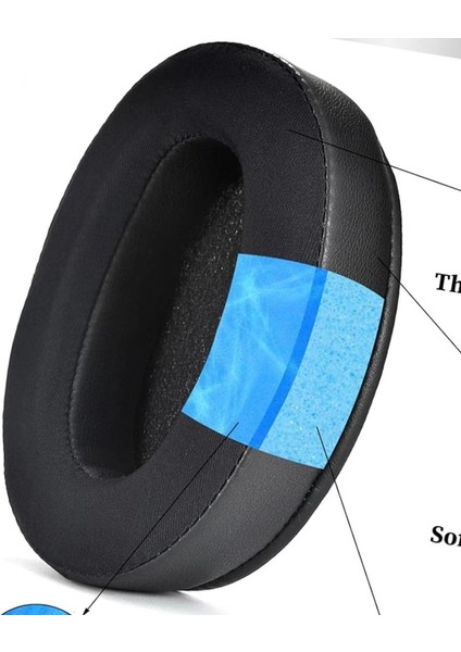 Sony Için Kulak Pedleri WH-XB910N XB910N Kulaklıklar Kulak Padleri Yedek Kulak Yastıkları Tamir Aksesuarları Dıy (Yurt Dışından) fırsatları