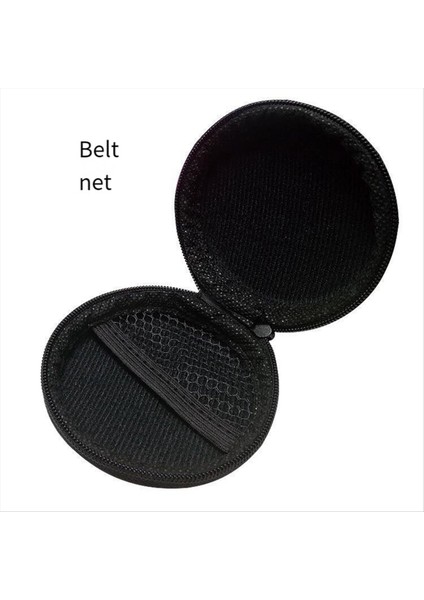 Yuvarlak Kulaklık Torbası Nötr Fermuar Çantası Kulaklık Depolama Çantası Veri Kablosu Bluetooth Kulaklık Ambalaj Kutusu B (Yurt Dışından) fiyatları