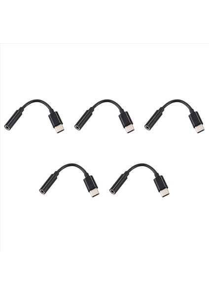 5x USB C Ila 3 5mm Kulaklık/kulaklık Jak Kablosu Adaptörü Motorola Moto Z Için Tip C 3 1 Erkek Bağlantı Noktası Ila 3 5 mm (Yurt Dışından)