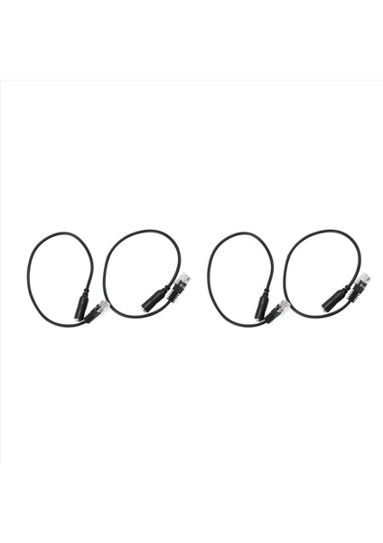4pc 3 5mm Stereo Ses Kulaklığı Için Cisco Jack Kadın To Erkek Rj9 Fiş Adaptör Dönüştürücü Kablo Kablosu (Yurt Dışından)