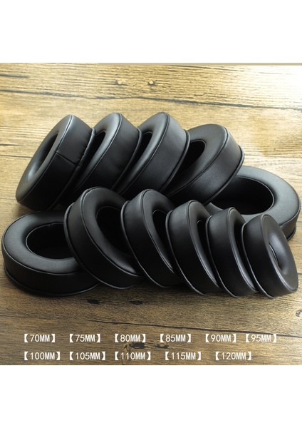 Yumuşak Pu Earpad Köpük Kulak Pedleri Akg Için Sony Için Yastıklar Philips Kulaklıkları Için Ath Için 100MM (Yurt Dışından) indirimleri