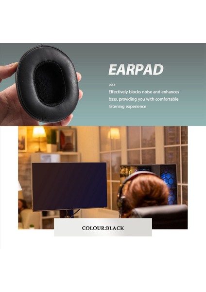 Skullcandy Crusher 3 0 Kablosuz Bluetooth Kulaklık Için 1paır Earpad Yastık Kapağı (Yurt Dışından) fırsatları