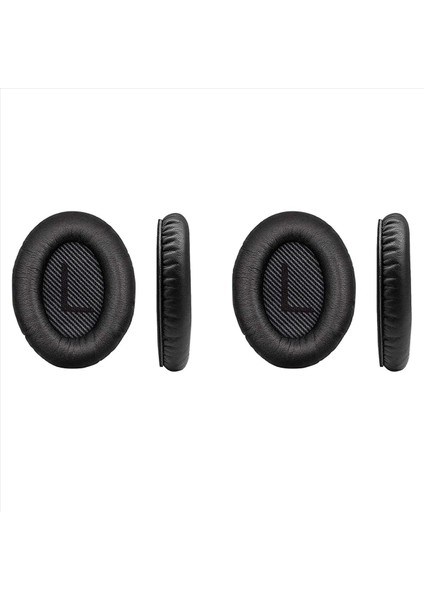 Sessiz Konfor Için 4x Yedek Earpad 35 (QC35) ve Quietcomfort 35 Iı (QC35 Iı) Kulaklık (Siyah) (Yurt Dışından)