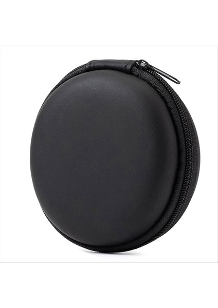 Yuvarlak Kulaklık Torbası Nötr Fermuar Çantası Kulaklık Depolama Çantası Veri Kablosu Bluetooth Kulaklık Ambalaj Kutusu A (Yurt Dışından) indirimleri