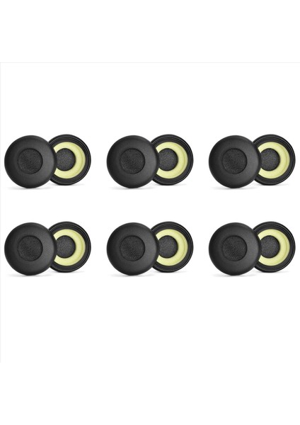 6pair Sünger Kulak Pedleri Yastık Kapak Earped Yerine Jabra Evolve 20SE 30 30II 40 65 65+ Kulaklık (Yurt Dışından)