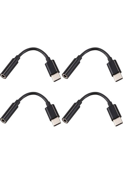4x USB C Ila 3 5mm Kulaklık/kulaklık Kriko Kablo Adaptörü Tip C 3 1 Erkek Bağlantı Noktası Ila 3 5 mm Dişi (Yurt Dışından)