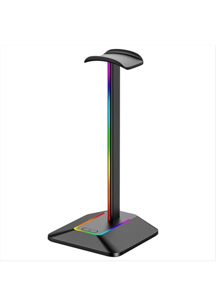 Rgb Oyun Kulaklık Standı Type-C USB Ports Masası Masası Oyun Kulaklık Tutucu Askısı Oyun Pc Aksesuarları Siyah (Yurt Dışından) fiyatları