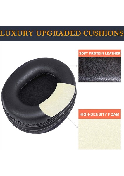 4x M50X Yedek Earpads Audio Technica Ath M50 M50X M50XBT M50RD M40X M30X M20X Msr7 Sx1 Kulaklık (Yurt Dışından) indirimleri