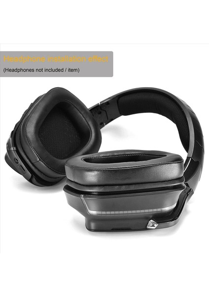 2paır Köpük Kulak Pedleri Logitech Için Deri Earpad G933 G935 G633 / G 933 G 935 G 633 Artemis Kulaklıkları (Yurt Dışından) indirimleri