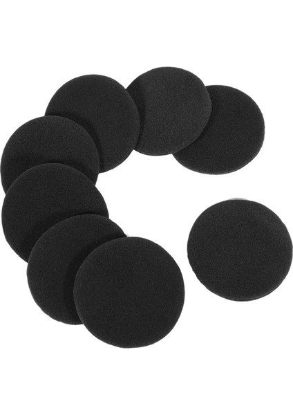 12 Çift 60MM Yedek Kulak Köpüğü Kulaklık Pedi Kulaklık Kara (Yurt Dışından) modelleri