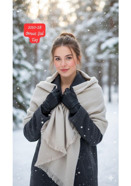 1010 Defacto Omuz Şal
