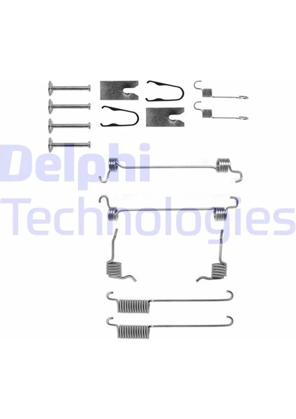 ARKA FREN PABUÇ MONTAJ TAKIMI FORD ESCORT 1990-1995 95AB 2A225 AB 1006004