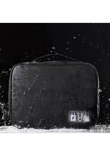 Dijital Veri Kablo Depolama Çantası Taşınabilir Çok Fonksiyonlu Aksesuar Depolama Çantası Mavi (Yurt Dışından) modelleri