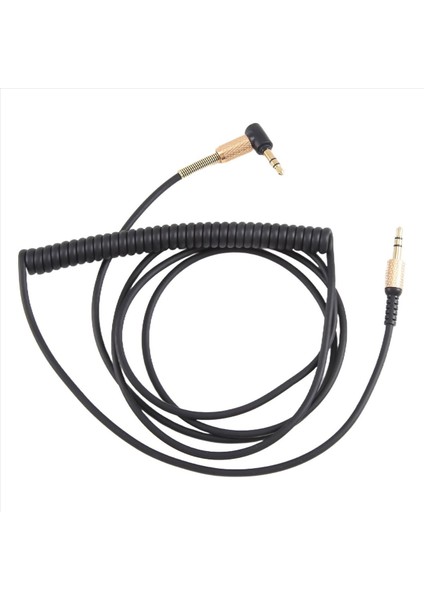 Marshall Major Iı 2 Monitör Bluetooth Kulaklık Için Yaylı Ses Kablo Kablosu Hattı (Mikrofon Olmadan) (Yurt Dışından)