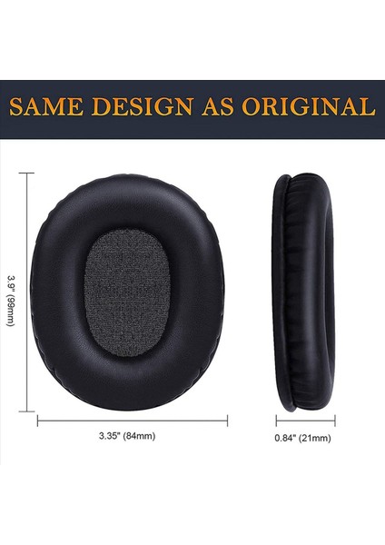 10X M50X Yedek Earpads Audio Technica Ath M50 M50X M50XBT M50RD M40X M30X M20X Msr7 Sx1 Kulaklık (Yurt Dışından) indirimleri