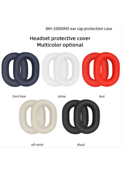 Kulaklık Kılıfı Kulaklık Koruyucu Kılıf Kulak Kabuk Kapağı Headbeam Sleeve Sony WH-1000XM5 Kulaklıklar Siyah (Yurt Dışından) indirimleri