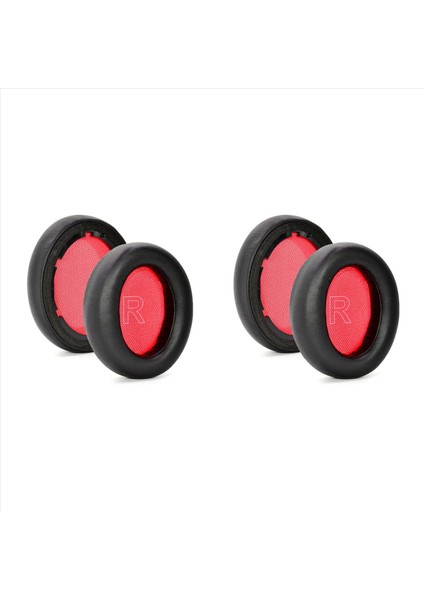 2 Çift Yedek Kulak Yastık Köpük Kapak Anker Sesli Yaşam Için Yumuşak Yastık Q10 / Q10 Bluetooth Kulaklıklar (Kırmızı) (Yurt Dışından)