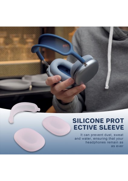 Apple Için Kulaklık Kılıfı Max Kulaklık Koruyucu Kılıf Değiştirme Kapak Kulaklık Aksesuarları C (Yurt Dışından) fırsatları
