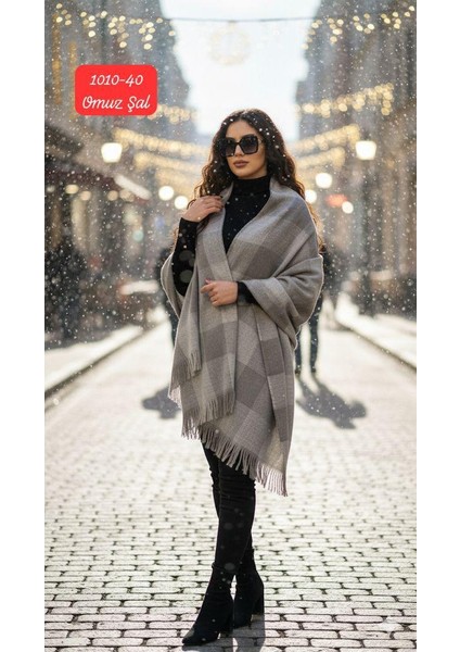 1010 Defacto Omuz Şal