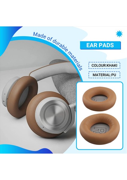 Bang Olufsen Booplay H9 H7 Kulaklıklar Için Nefes Alabilir Kulak Pedleri Yumuşak Köpük Yastık Kapak Earpads Haki (Yurt Dışından) fırsatları