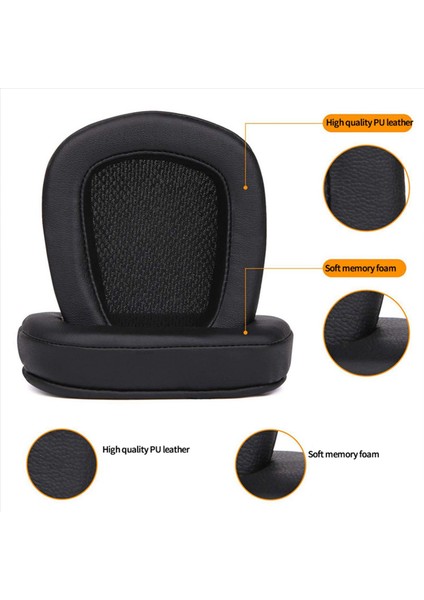 4x Yedek Earmuff Earpads Cup Logitech G933 G633 Kulaklıklar Için Yastık Kulak Pedleri (Yurt Dışından) fırsatları