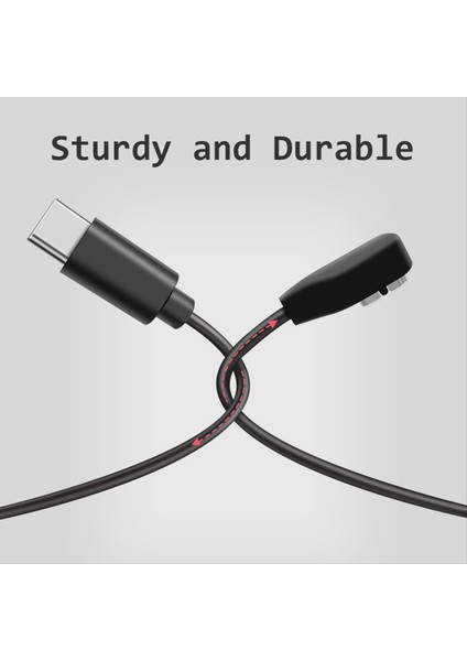 3 3ft Aeropex AS800/SHOKZ Openrun Pro/openrun/openrun Mini Kulaklık Şarj Cihazı (Yurt Dışından) modelleri