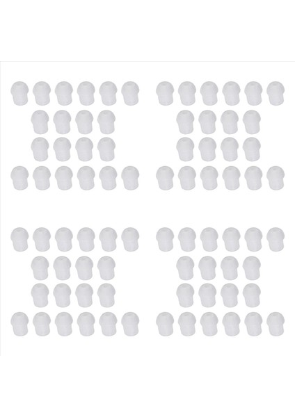80PCS Silikon Kulak Içi Kulaklıklar Radyo Kulak Seti Için Kulak Kulak Tomurcuğu (Yurt Dışından)
