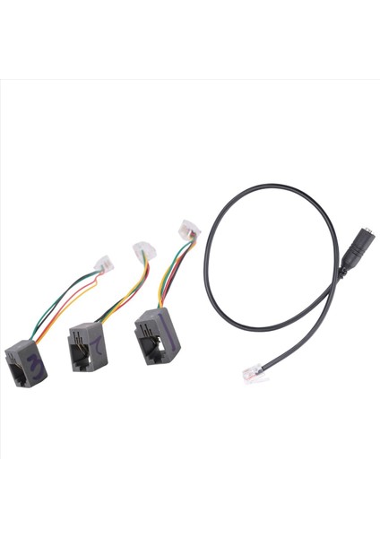 9x 4P4C Rj9 Kablosu 3 5mm Akıllı Telefon Kulaklığı - Rj9 Adaptör Kablosu Ip Telefon Telefonu Için Adaptör Kablo Dönüştürücü (Yurt Dışından) fiyatları