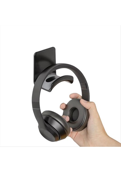 Kulaklık Standı Duvara Monte Yumruksuz Kulaklık Standı Depolama Kancası Masanın Altındaki Desk Asılı Kulaklık Standı (Yurt Dışından) fırsatları