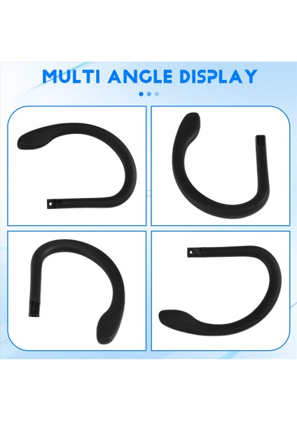 Earhook Yedek Kulaklık Ucu Kablosuz Spor Kulaklık Döngü Klips Kulak Kancaları Güç Atışları Için Onarım Parçaları 3 Pb3 Siyah (Yurt Dışından) indirimleri