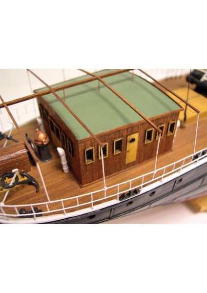 Türk Model 1/87 123 Bandırma Vapuru, 62 Cm. Ahşap Model Kiti fırsatları