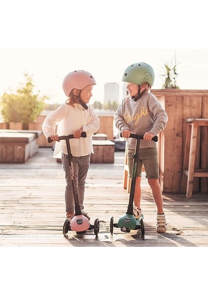 & Ride And Highwaykick 3 LED Tekerlekli Çocuk Er Yeşil 170301-96345 indirimleri