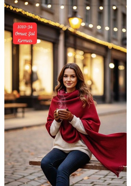 1010 Defacto Omuz Şal