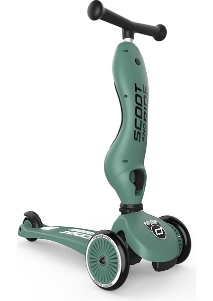 And Ride Highwaykick 1 Lifestyle Yeşil Oturaklı 3 Tekerlekli Çocuk Scooter fiyatları