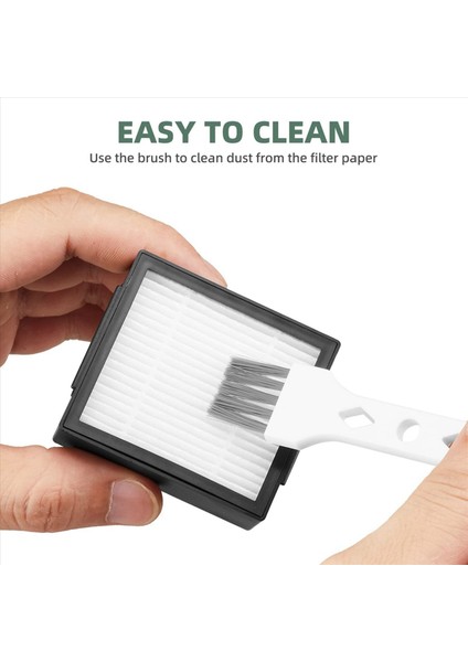 Irobot Roomba Combo J7 J7+ Robot Vakum Aksesuarları Için 2set Yedek Hepa Filtresi Parçalar (Yurt Dışından) modelleri