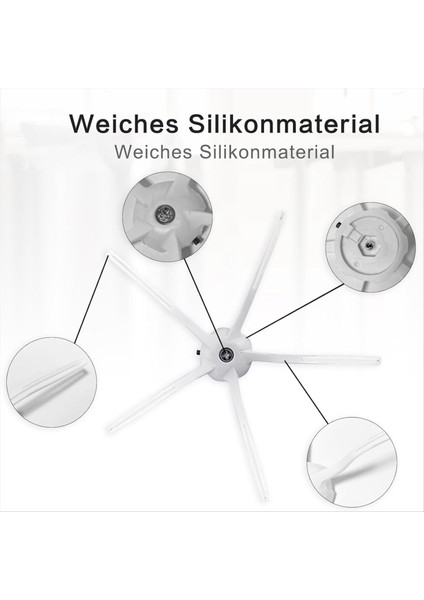 Roborock S7 Maxv Ultra/ S7 Pro Ultra/ S7 Max Ultra Robot Vakum Ana Yan Fırça Hepa Filtre Mop Pad Toz Çantaları (Yurt Dışından) fırsatları