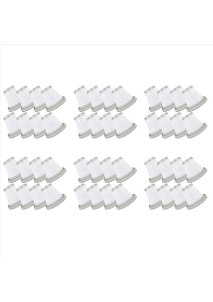 Filtreler Deerma Için 24 Pcs DX118C DX128C Vakum Temizleyici Aksesuar Elemanları Süpürme Robot Değiştirme Parça Temizliği (Yurt Dışından)