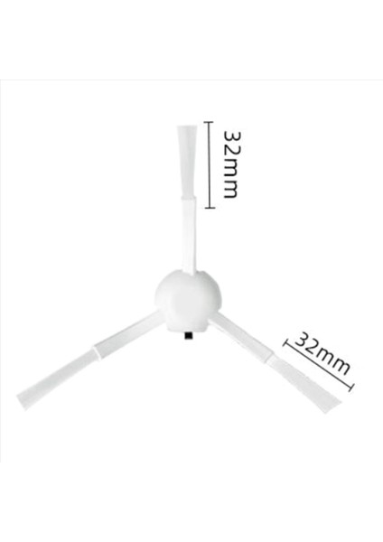 6x Yedek Yan Fırça Süpürücü Aksesuarları Dreame Bot L10S Ultra Sweeper Yan Fırça Aksesuarları Için Uygun (Yurt Dışından) fırsatları