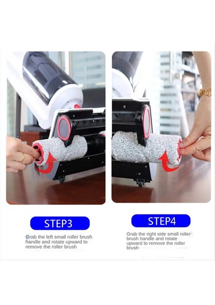 Xiaomi Için Roborock Dyad U10 WD1S1A Vakum Temizleyici Aksesuarları Kablosuz Zemin Inatçı Silindir Fırçası Hepa Filtre Parçaları (Yurt Dışından) modelleri